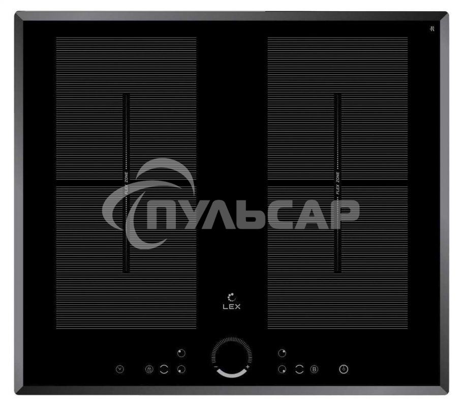 Индукционная варочная панель LEX EVI 640 F BL черный