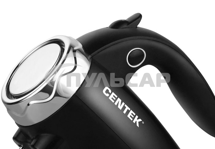 Миксер Centek CT-1115 черный/хром 350Вт