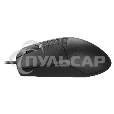 Мышь проводная A4Tech OP-330 черный, 1200 dpi, USB, кнопки - 3