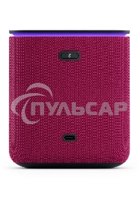 Умная колонка Яндекс Станция Миди, ZigBee, 24Вт, с голосовым ассистентом Алиса на YaGPT, малиновый