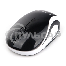 Мышь беспроводная Gembird MUSW-610 черный, 1200 dpi, радиоканал, USB, кнопки - 3