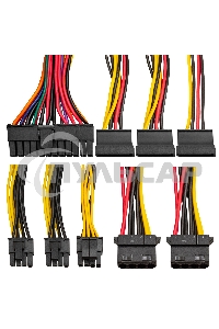 Блок питания ExeGate M650 (EX292283RUS), 650Вт, 80мм, черный