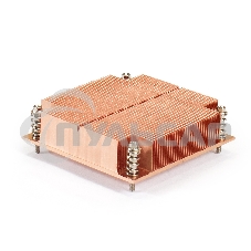 Радиатор для процессора ExeGate ESNK-0046.1U.115x.Cu медный, медь, 100 Вт, 25 мм