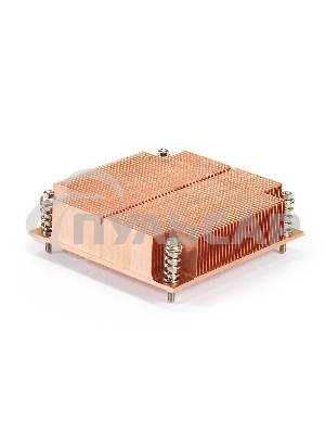 Радиатор для процессора ExeGate ESNK-0046.1U.115x.Cu медный, медь, 100 Вт, 25 мм