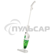 Пылесос вертикальный циклонного типа Endever SkyClean VC-279, белый/зеленый, мощность 700 Вт, циклонная система фильтрации, 6 шт/уп