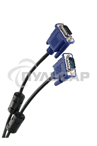 Кабель соединительный SVGA (15M/M) 1,8m 2 фильтра TV-COM <QCG120H-1.8M>