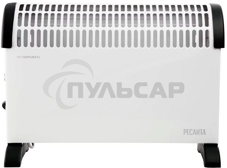 Конвектор Ресанта ОК-1000С белый, 1000 Вт, 15 м2, термостат