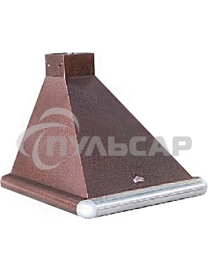 Вытяжка каминная Elikor Сатурн 60П-180-В1Л медный/нерж. сталь, 60 см, 180 куб. м/ч, 48 дБ