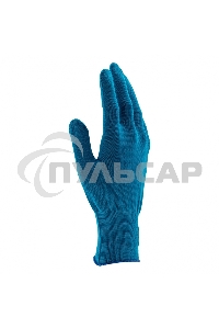 Перчатки из синтетической нити, ПВХ точка, 13 класс, 