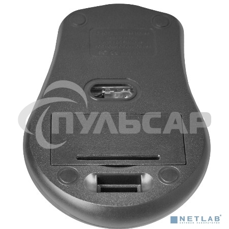 Мышь беспроводная Defender Datum MM-265 черный, 1600 dpi, радиоканал, USB, кнопки - 4