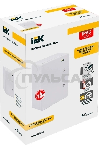 Корпус пластиковый ЩМПп 350х250х150 УХЛ1 IP65 ИЭК MKP93-N-352515-65