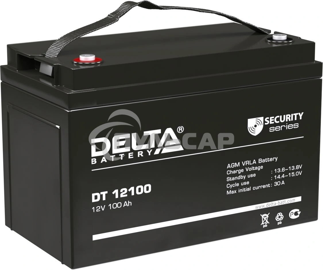 Батарея Delta DT 12100 (12V, 100Ah)