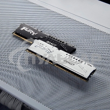 Оперативная память Kingston Fury Beast, DDR5, 16Gb (1x16Gb), 6800MHz, CL34, DIMM, радиатор, белый