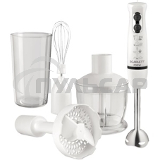 Блендер Scarlett SC-HB42M33 белый Максимальная мощность 700 Вт, 4 в 1