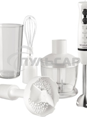 Блендер Scarlett SC-HB42M33 белый Максимальная мощность 700 Вт, 4 в 1