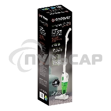 Пылесос вертикальный циклонного типа Endever SkyClean VC-279, белый/зеленый, мощность 700 Вт, циклонная система фильтрации, 6 шт/уп