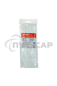 Хомут-стяжка кабельная нейлоновая Rexant 200 x2,5 мм, белая, упаковка 100 шт.