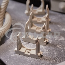 Крепеж-клипса для монтажного пистолета Ø 40 мм, серая (25 шт/уп) Rexant