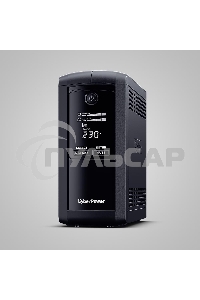 Источник бесперебойного питания CyberPower VP700ELCD Line-Interactive 700VA/390W USB/RS-232/RJ11/45 (4 EURO)