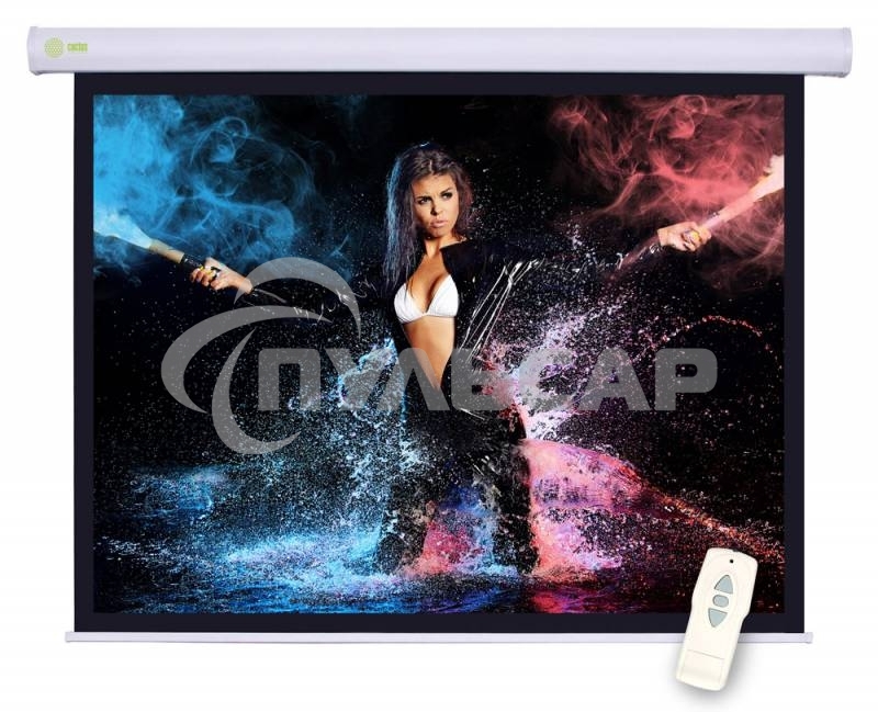Экран Cactus 104.6x186см Motoscreen CS-PSM-104x186 16:9 настенно-потолочный рулонный белый (моторизованный привод)