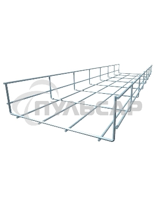 Лоток проволочный 200х60 L3000 сталь 4мм PL60х200х4.0 оцинк. КМ LO0662