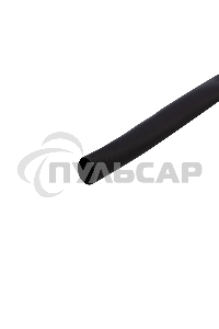 Трубка термоусаживаемая 4.0/2.0мм черный ролик 2.44м Rexant 29-0016