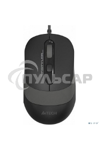 Мышь проводная A4Tech Fstyler FM10 черный/серый, 1600 dpi, USB, кнопки - 4