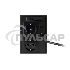 Источник бесперебойного питания SMARTWATT линейно-интерактивный, 650/360 ВА/Вт, напольный, LED индикация, Shuko CEE7/4 - 2 шт.