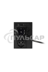 Источник бесперебойного питания SMARTWATT линейно-интерактивный, 650/360 ВА/Вт, напольный, LED индикация, Shuko CEE7/4 - 2 шт.