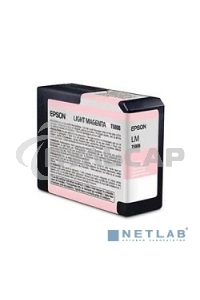 Картридж струйный Epson C13T580B00 светло-пурпурный (80ml)