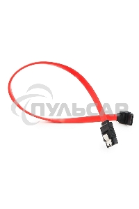 Кабель интерфейсный SATA Cablexpert CC-SATAM-DATA90-0.3M, 30см, угловой разъем, 7pin/7pin, защелка, пакет