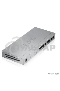 Коммутатор Zyxel GS1008HP Switch PoE +, 8xGE PoE +, tabletop, metal, silent, budget PoE 60 W