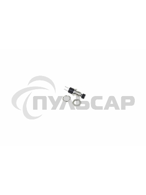 Выключатель-кнопка металл 220V 2А (2с) (ON)-OFF Ø7.2 черная Micro Rexant