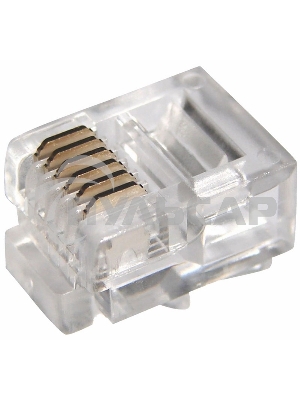 Телефонный разъем RJ-12(6P6C)