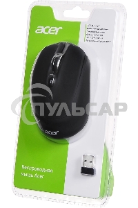 Мышь беспроводная Acer OMR050 черный, 1600 dpi, радиоканал, Bluetooth, USB, кнопки - 6