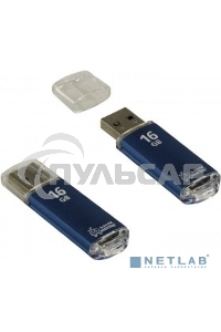 Флешка USB Smartbuy R/W USB 16Gb V-Cut series Blue SB16GbVC-B