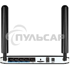 Роутер Wireless N300 LTE Router with 1 USIM/SIM Slot, 1 10/100Base-TX WAN port, 4 10/100Base-TX LAN ports. 802.11b/g/n compatible, 802.11n up to 300Mbps,1 10/100Base-TX WAN port, 4 10/100Base-TX LAN ports, NAT, DHCP server/relay