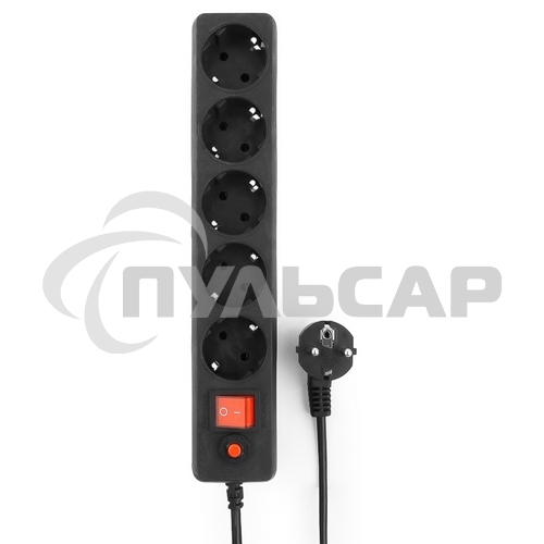 Сетевой фильтр Гарнизон ЕНLB-4 0,5 м 5 розеток черный 