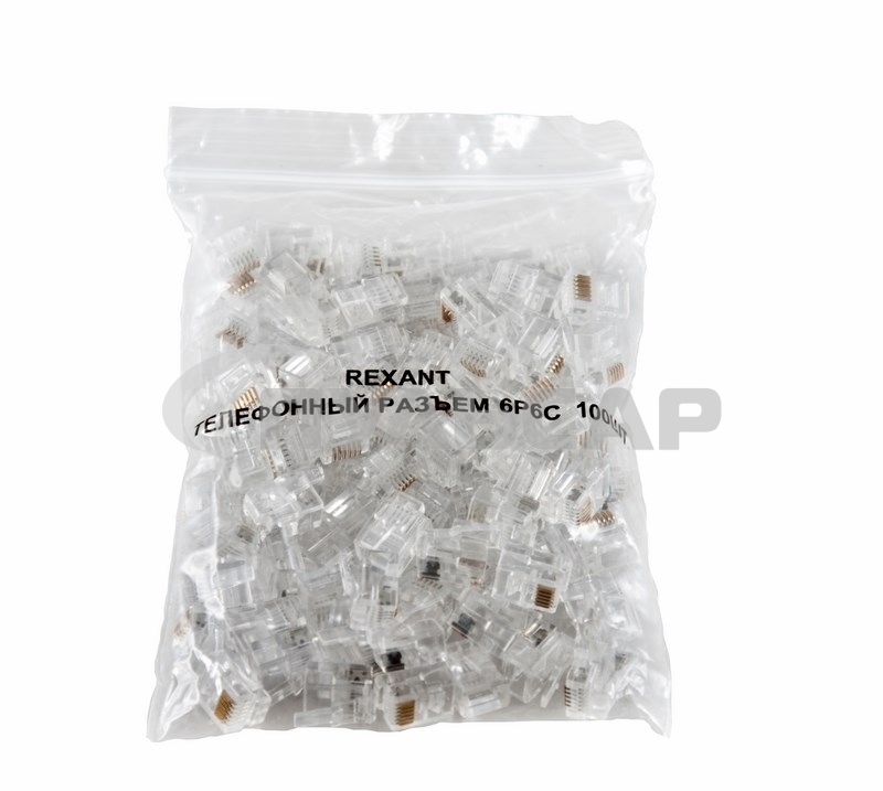 Телефонный разъем RJ-12(6P6C)