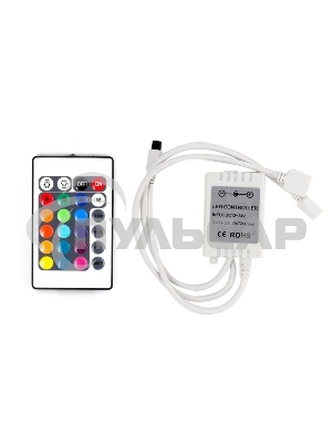 Контроллер инфракрасный LED RGB (IR) 12 V/6 A инфракрасный (IR) LAMPER
