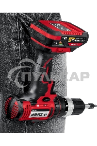 Дрель-шуруповерт ЗУБР ДШЛ-185-22, Аккумуляторная, 18В, 2 АКБ, Кейс