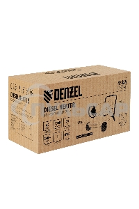 Дизельная тепловая пушка Denzel DHG-45i, 45 кВт, 1000 м3/ч, прямой нагрев, электронный термостат