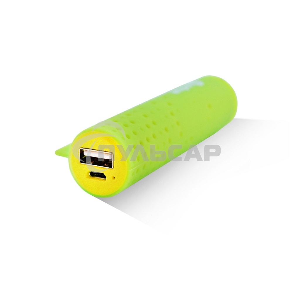 Внешняя аккумуляторная батарея AI-TUBE G 3100mAh (11Wh) зеленая Amperin