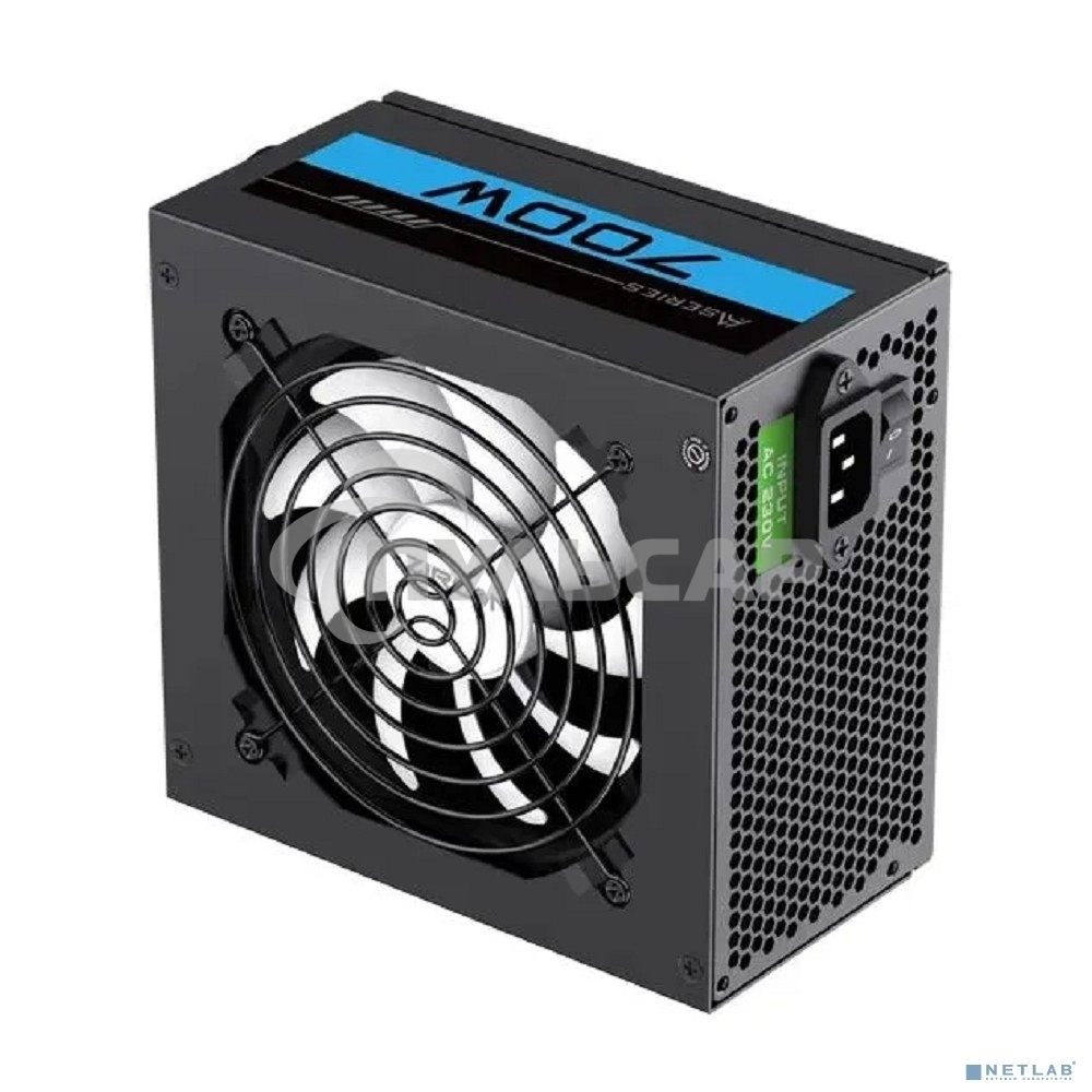 Блок питания ZIRCON AA-700, 700Вт, 80 PLUS, 120мм, черный
