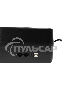 Источник бесперебойного питания SMARTWATT UPS SAFE PRO LCD 800 черный 800/480 ВА/Вт, напольный/настенный, линейно-интерактивный, LCD дисплей, Shuko CEE7/4 - 8 шт. (4 шт. с резервным питанием, 4 шт. - сетевой фильтр)