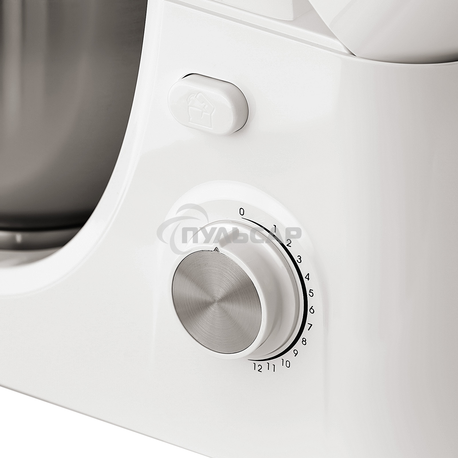 Миксер Galaxy Line GL 2231, белый, планетарный, 700 Вт, 12 скоростей