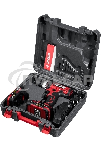 Дрель-шуруповерт ЗУБР ДШЛ-185-22, Аккумуляторная, 18В, 2 АКБ, Кейс