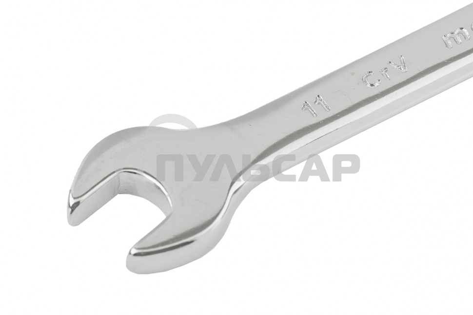 Ключ комбинированный Matrix, 11 мм, CrV, полированный хром