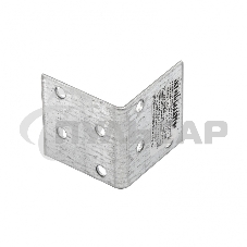 Крепежный уголок равносторонний, KUR 40x40x40 мм, Россия Сибртех