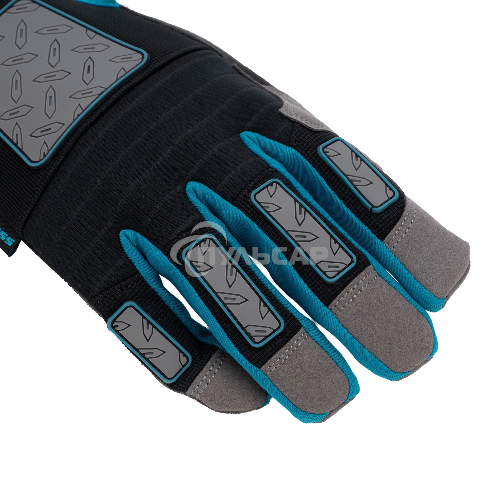 Перчатки универсальные, усиленные, с защитными накладками, DELUXE, размер M (8) Gross